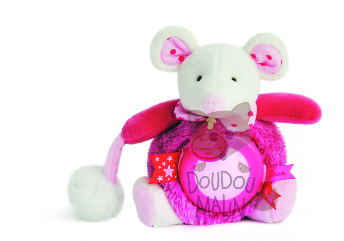  lovely strawberry night light pink mouse 